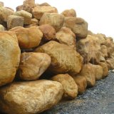 中國(guó)最大的采石基地-特供黃蠟石、駁岸假山石、