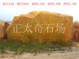 5..6米寬景觀臥石公園招牌黃蠟石 編號5804